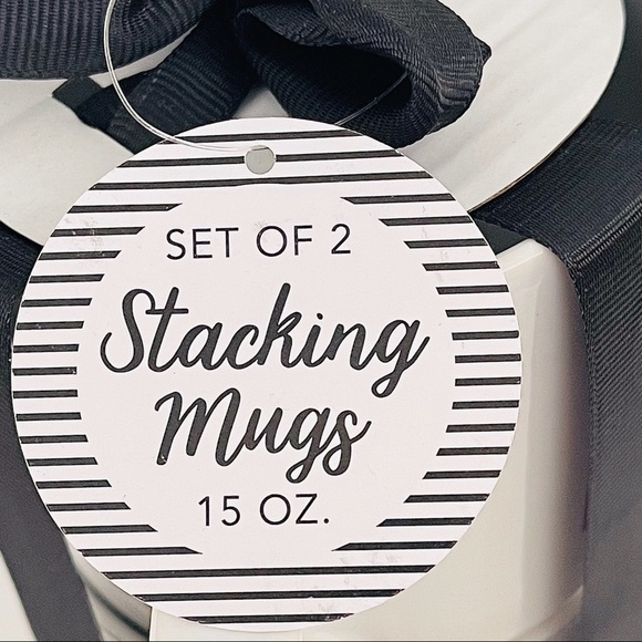 Stacking MUGS 2 Pack “BEST FRIENDS/BEST FRIENDS” - Picture 3 of 5